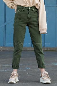 Lamelif Mom Jean Pantalon Haki