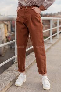 Modalamelif  Slouchy Jean  Kahverengi