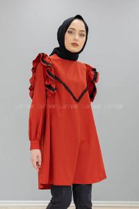 Modalamelif Önü Dantel Detaylı Kiremit