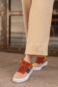 Modalamelif Parça Renkli Spor Ayakkabı