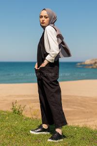 Modalamelif Bol Paça Tulum Siyah