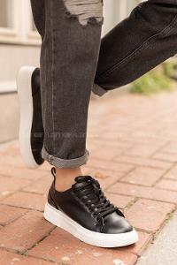 Modalamelif Düz Renk Siyah Spor Ayakkabı