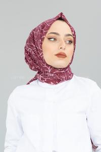 Modalamelif Açık Mor Ağaç Dalı Şal