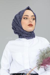 Modalamelif Antrasit Ağaç Dalı Şal
