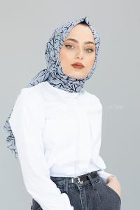 Modalamelif Gümüş Ağaç Dalı Şal