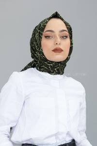 Modalamelif Haki Ağaç Dalı Şal