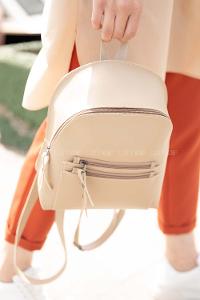 Modalamelif Fermur Detaylı Sırt çantası bej