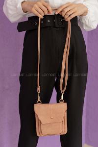 Modalamelif  Messenger Model Çanta Pudra