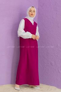 Modalamelif Duble Krep Jile Mürdüm