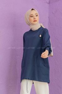 Modalamelif Armalı Sweat Lacivert