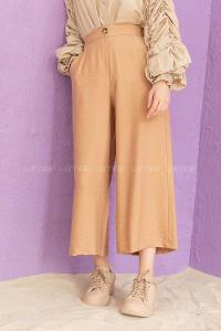 Modalamelif Bol Paça Pantolon Camel