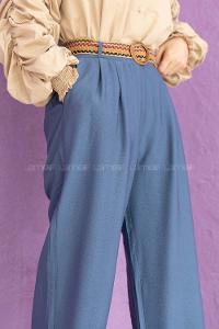 Modalamelif Salaş Pantolon İndigo