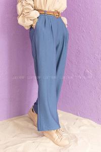 Modalamelif Salaş Pantolon İndigo