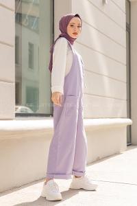 Modalamelif Bol Paça Tulum Lila