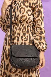 Modalamelif Deri Çanta Siyah