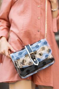 Modalamelif Şefaf Zincir Askılı Çanta Siyah