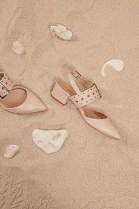 Modalamelif Tokalı Ayakkabı Ten