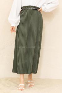 Modalamelif Kemerli Mira Etek Yeşil