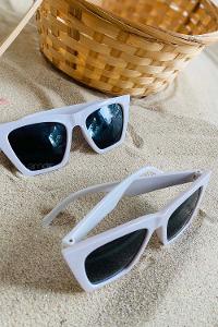 Modalamelif Cat Eye Beyaz Kemik Gözlük