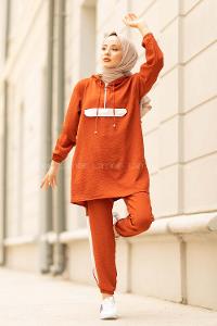 Modalamelif Kapak Cepli Garnili Takım Kiremit