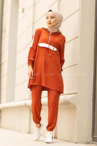 Modalamelif Kapak Cepli Garnili Takım Kiremit