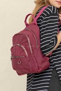 Modalamelif Krınkil Sırt Çantası Mürdüm