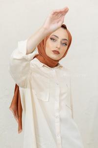 Modalamelif Bakır Pötikare Şal