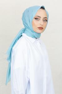 Modalamelif Bebe Mavi Pötikare Şal