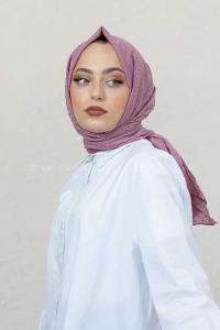 Modalamelif Gül Kurusu Lüks Ponpon Şal