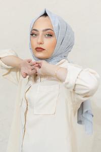 Modalamelif Gümüş Line Şal