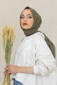 Modalamelif Haki %100 Cotton Şal