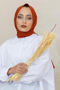 Modalamelif Koyu Kiremit Viola Şal