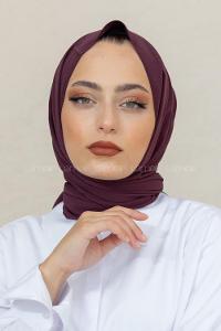 Modalamelif Koyu Mor Viola Şal