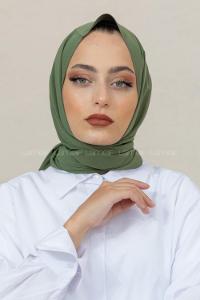 Modalamelif Küf Yeşil Viola Şal