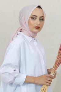Modalamelif Pastel Pudra Pötikare Şal