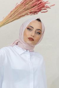 Modalamelif Pastel Pudra Pötikare Şal