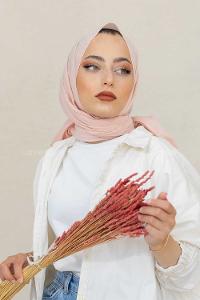 Modalamelif Pudra %100 Cotton Şal