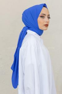 Modalamelif Saks Mavi Viola Şal