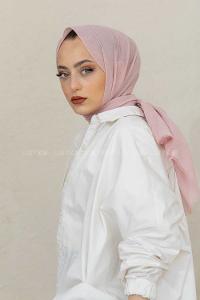 Modalamelif Soft Pudra %100 Cotton Şal