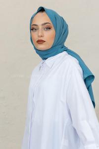 Modalamelif Turkuaz Viola Şal