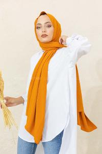 Modalamelif Keten Caz Şal Oranj