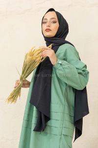 Modalamelif Keten Caz Şal Siyah