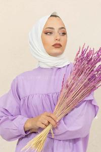 Modalamelif Lidya Şal Beyaz