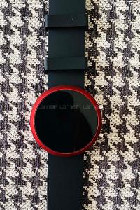 Modalamelif Silikon Bilek Led Kol Saati Kırmızı