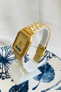 Modalamelif Gold Vintage Saat