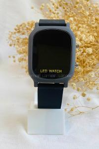 Modalamelif Gri Silikon Led Saat