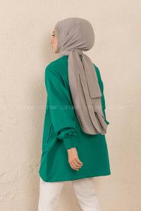 Modalamelif Armalı Sweat Çağla Zümrüt Yeşili