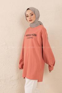 Modalamelif Perfection Baskılı Sweatshirt Pudra