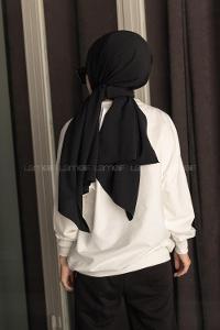 Modalamelif Bisiklet Yaka Ön Taş Baskılı Sweatshirt