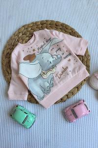 Modalamelif Kız Çocuk Pudra Filli Takım